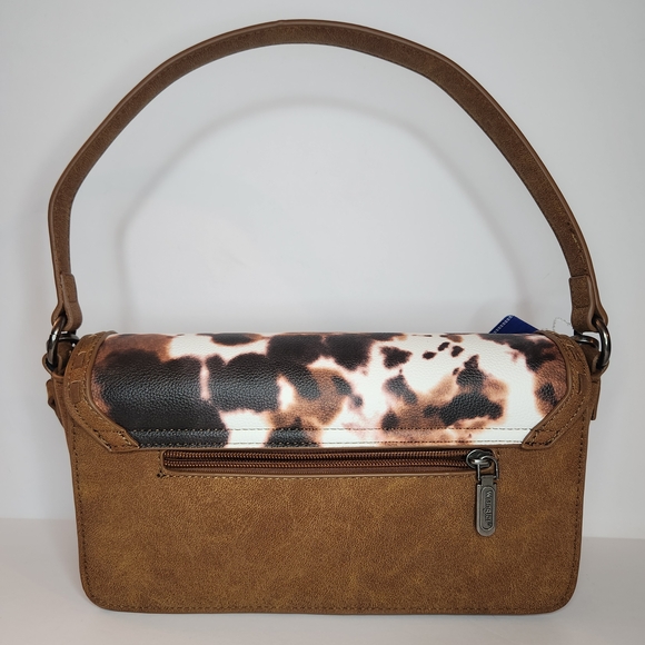 Wrangler Tan and White Shoulder Bag - Picture 2 of 8